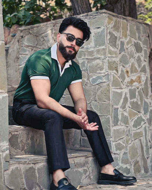 Green Coat Colo Polo For Mens & Boys (SN141)
