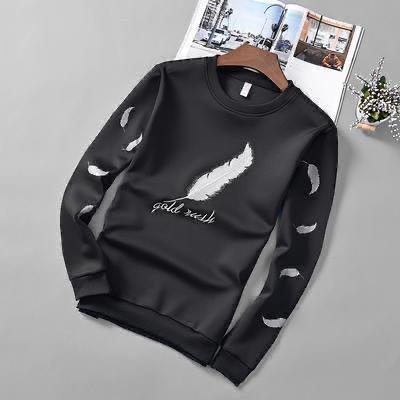 Leaf Sleeve Printed Winter SweatShirt For Mens Boys (SN09)