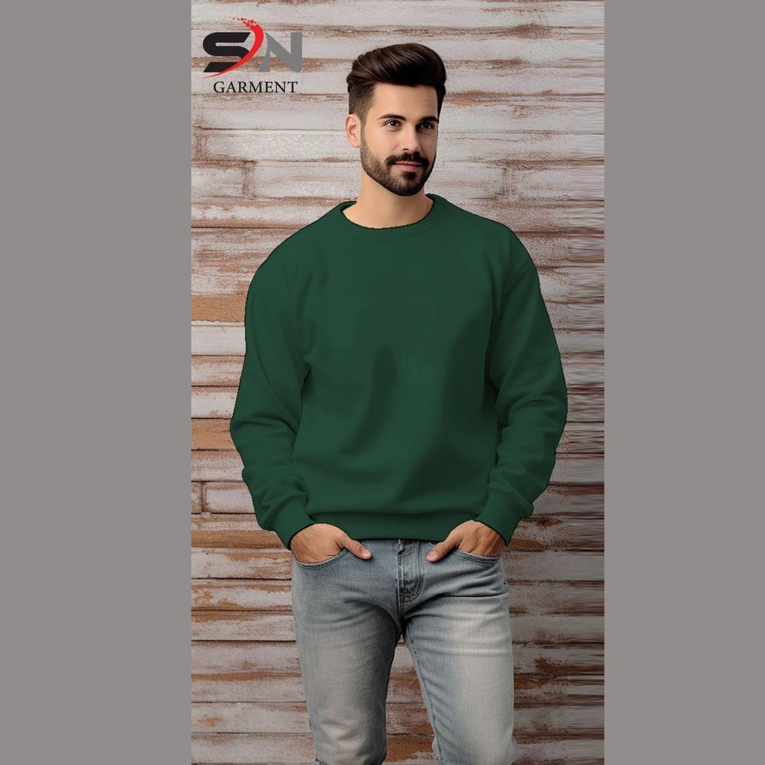 Simple Basic Winter SweatShirt For Mens Boys (SN11)