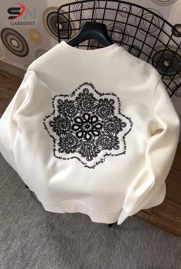 Ajrak Embossed Printed  SweatShirt For Mens & Boys (SN61)