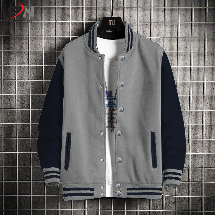 Black & Grey Color jacket For Mens & Boys (SN73)