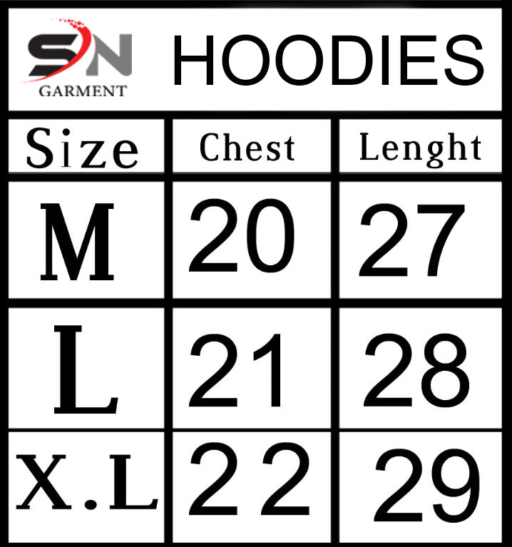 Simple Basic Black Color Winter Hoddie For Mens & Boys (SN84)