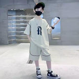 R printed Baggy Style Tracksuit
